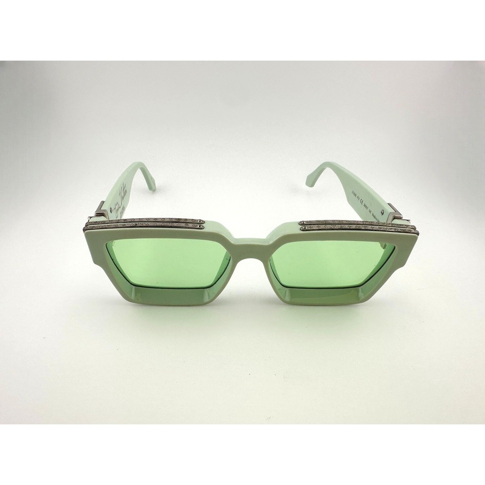 RARE Mint‎ Green Louis Vuitton Sunglasses 1.1 Millionaires Z1325E